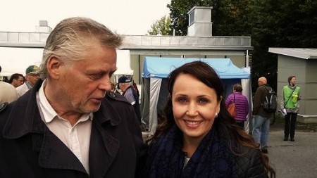 Raumalla 2015, kansanedustaja Kristiina Salosen kanssa