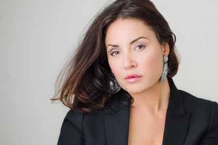 Sonya Yoncheva, Bulgaria. Turun konserttitalolla 15.elokuuta 2017 tavattiin.