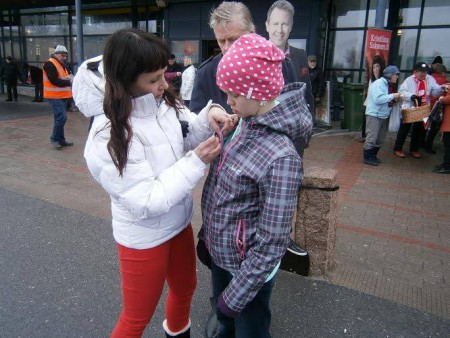 Kristiina Salonen Ulvilassa vuonna 2015.